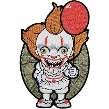 Imagem de Ata-Boy It Movie Pennywise Chibi Patch bordado colorido de 7,6 cm