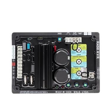 Imagem de 1 peça R450 AVR Power Generator regulador de tensão automático módulo estabilizador alternador peças de controle de circuito integrado