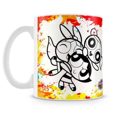 Imagem de Caneca Meninas Super Poderosas para Colorir - Personalize sua Caneca (