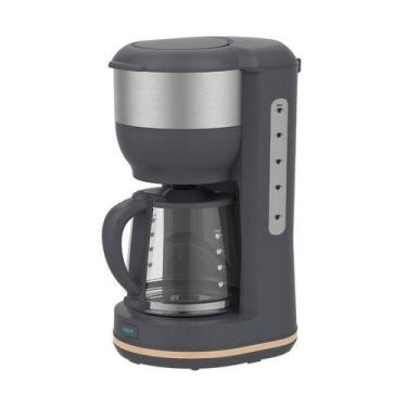 Imagem de Cafeteira eletrica wooden labravia, 220V, Cinza
