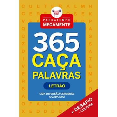 Imagem de Livro - Passatempo Megamente 365 Caça-Palavras - Letrão
