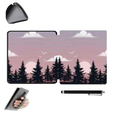 Imagem de GUKSRASO Capa para Kindle Oasis 10ª/9ª Geração (Modelo: CW24WI/S8IN4O) - Compatível com 7 Polegadas, Material TPU à Prova D'água, com Alça de Mão e Caneta Stylus