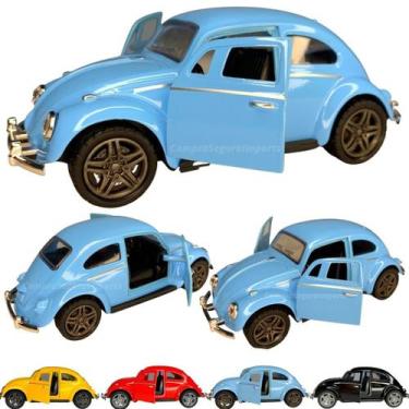 Imagem de Carrinho De Ferro Miniatura Fusca Beetle Carro Colecionador - Europio,