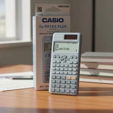 Imagem de Calculadora Científica Casio FX-991ES Plus-2BU 417 Funções Azul.