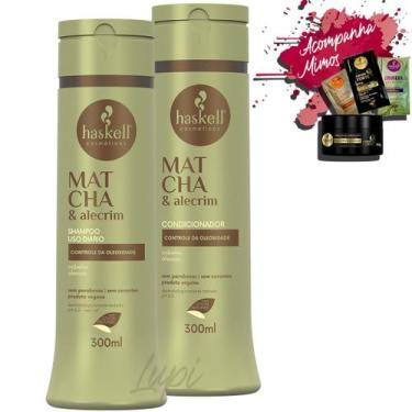 Imagem de Kit Haskell Matcha e Alecrim Shampoo Condicionador 300ml