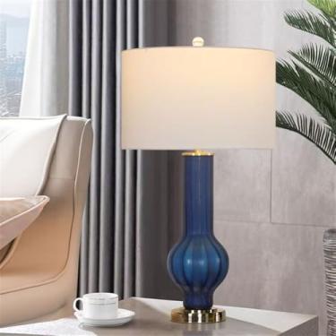 Imagem de OUFULA Luxo Americano Criativo Lâmpada de Mesa Para Sala de Estar Quarto Estudo Villa Hotel Cama Mesa Luz (Estilo 144)