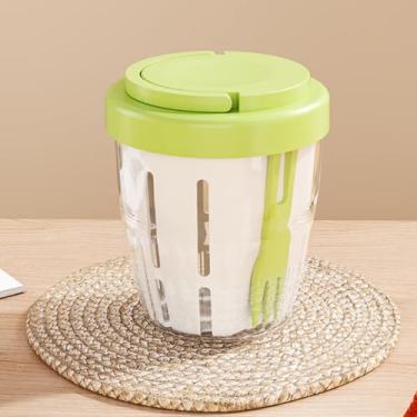 Imagem de Copos de parfait reutilizáveis com tampas, recipientes de aveia com tampas, 401-500 ml com garfo para armazenar lanches, saladas, frutas, fácil de limpar.