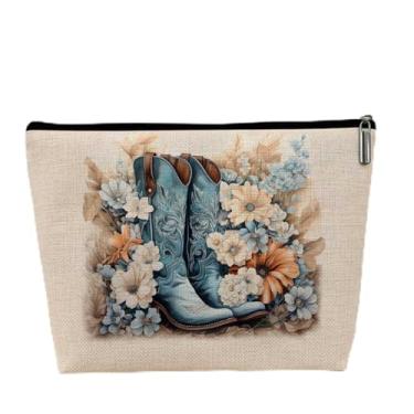Imagem de Bolsa de maquiagem Country Girl Gifts Western Stuff, Country Stuff Western Gifts para mulheres, irmãs amigas, bolsa cosmética, formatura, aniversário, amizade, presente, maquiagem, organizador -4