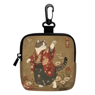 Imagem de Porta-chaves mini porta-moedas, bolsa multifuncional para chaves, moedas, fone de ouvido, batom, 1, LCS multicolorido 28746, Tendência