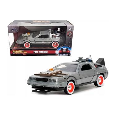 Imagem de Miniatura DeLorean De Volta Para O Futuro III 1:32 Jada