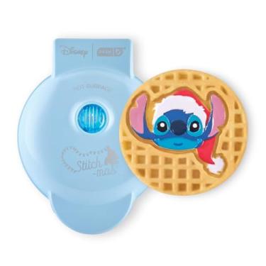 Imagem de DASH Mini máquina de waffle Disney (feriado/ponto em chapéu de Papai Noel)