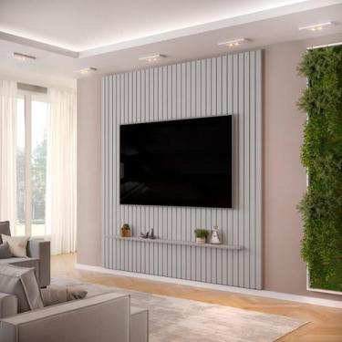 Imagem de Painel para TV até 75 Polegadas Ripado DJ Móveis Trento 250 Bali - DJ 