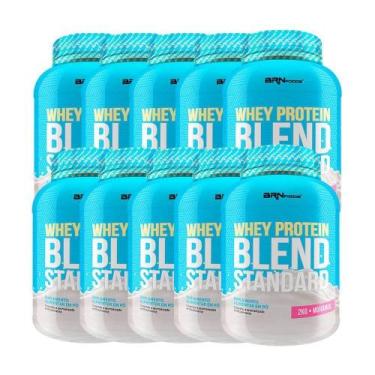 Imagem de Kit 10X Whey Protein Blend Standard 2Kg - Brn Foods