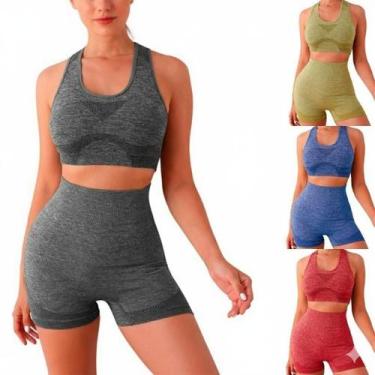 Imagem de Conjunto Esportivo Único de Academia Fitness Levanta Bumbum - B2
