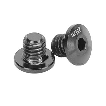 Imagem de PARAFUSO DE FREIO HIDRÁULICO DE LIGA DE TITÂNIO PARAFUSOS DE TAMPA DE CILINDRO DE ÓLEO INTEIRO PARAFUSO DE BICICLETA LEVE PARA M7000 M8000 (Preto)