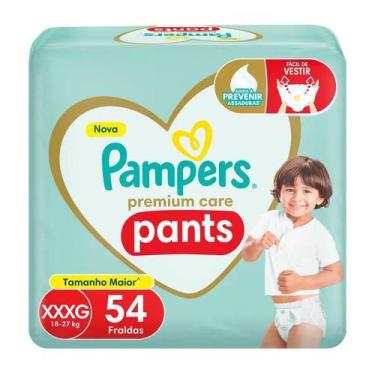 Imagem de Fralda Pampers Premium Care Pants XXXG 54 unidades, XXXG, 54