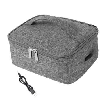Imagem de WeiLaiKeQi Lancheira Elétrica Portátil com Aquecimento USB, Aquecedor de Alimentos e Bolsa Térmica para Alimentos.