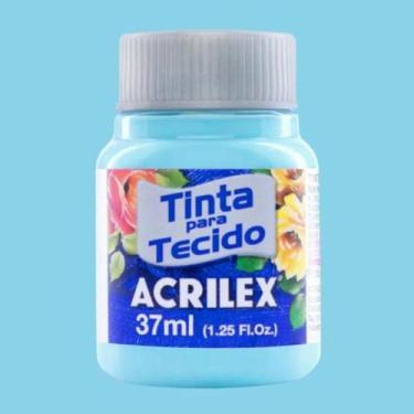Imagem de Tinta para Tecido Fosca 37ml Acrilex - Cores Frias - 04140, AZUL HORTE