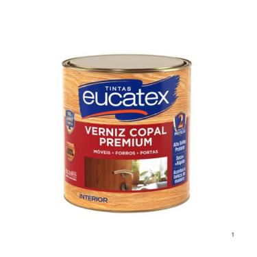 Imagem de Verniz Brilhante Natural Copal Eucatex 900ml