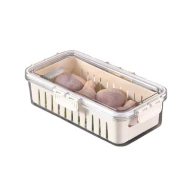 Imagem de Cesto Organizador para amrzenar Alimentos com Tampa, Caixas Organizadoras, Caixas de Armazenamento com Tampa,Recipientes e Potes para Alimentos