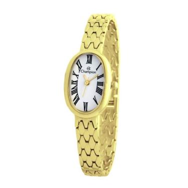 Imagem de Relógio Champion Feminino Ref: Cf25812h Oval Bracelete Dourado