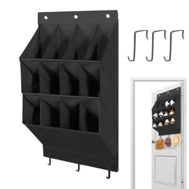 Imagem de Organizador De Sapatos Para Porta | Organizador Com Múltiplos Bolsos Para Telemóvel | Armazenamento Pendurado De Armário,Para Apartamento Quarto Dormitório Berçário Escritório Garagem Estudantes