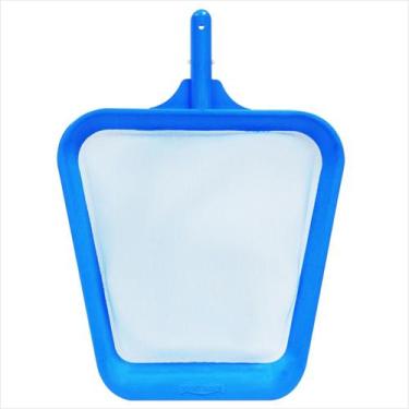 Imagem de Peneira Plástica Para Piscina Limpeza Folhas Sujeiras Rede Fina de Mal
