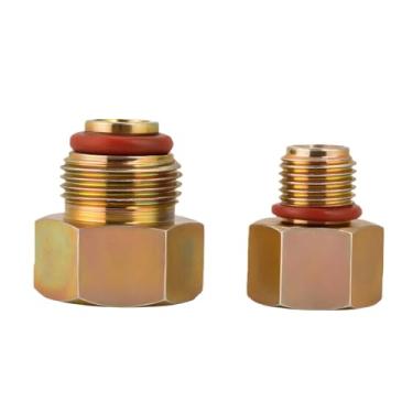 Imagem de Conexões de linha de resfriamento de transmissão de radiador, conectores de linha de refrigerador de óleo Trans compatíveis com Chevrolet C/K 1500/2500/3500, GMC Yukon, Tahoe, Blazer, Suburban 5.7L