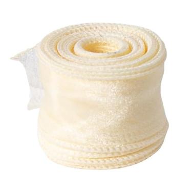 Imagem de Fita de organza rabo de peixe de 9,8 m, fita transparente de tecido de 4 cm de largura para fazer joias faça você mesmo, laços de cabelo, flores, guirlanda de Natal, decorações de casamento