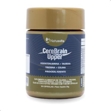 Imagem de Tirosina Taurina Fosfatidilserina Colina B6 TCM Cérebro Mental Focus Memória Cápsulas (1 und. 30 cápsulas)