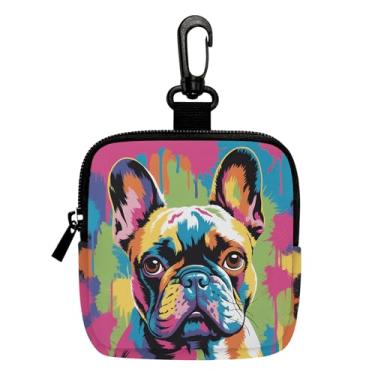 Imagem de Porta-chaves mini porta-moedas, bolsa multifuncional para chaves, moedas, fone de ouvido, batom, 4, LCS multicolorido 28820, Tendência