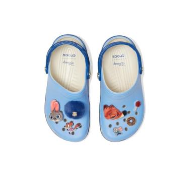 Imagem de Crocs Tamanco unissex infantil Zootopia Classic (criança pequena/criança grande), Zootopia, 6 Big Kid