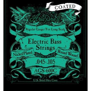 Imagem de Encordoamento Baixo 4 Cordas Coated .045 AGS600 - ARIA