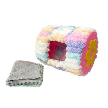 Imagem de Gralara de inverno quentinho para pássaros, cama para papagaios, esconderijo, cabana para periquitos, agapornis e calopsitas, Cor de Marshmallow