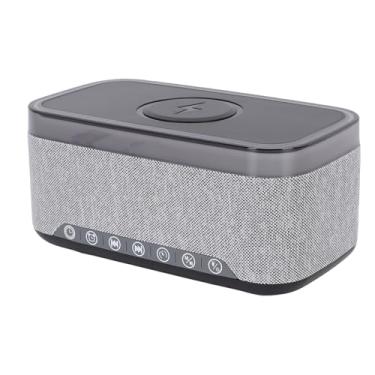 Imagem de Fockety Alto-falante Bluetooth, Subwoofer de Alto-falante Externo Com Despertador, Rádio FM Luz Noturna HiFi Som Estéreo Portátil para Casa, Ao Ar Livre, Viagens, Camping