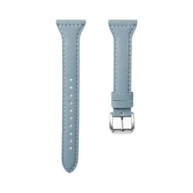 Imagem de Pulseira De Couro Slim De 20mm 22mm Para Amazfit GTS 2 3 4 GTS2 Mini G