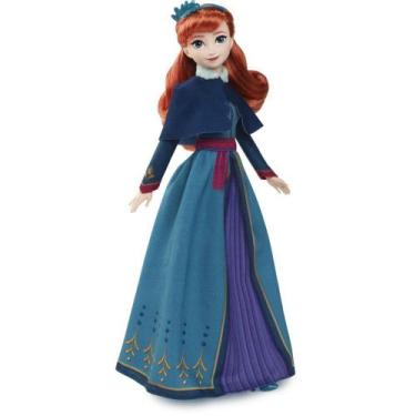 Imagem de Boneca Disney Frozen ANNA Festival de Inverno com Vestido e Capa