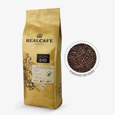 Imagem de Café Especial Torrado em Grãos Realcafé Reserva 840  100 Arábica  1KG 