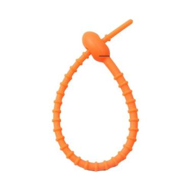 Imagem de Chaveiro De Silicone Com Cordão E Fecho De Rosca, Anel Para Chaves, Ac