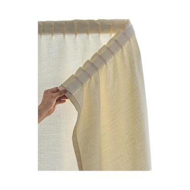 Imagem de Cortina Branca Autoadesiva Para Varanda, Quarto E Janela De Sacada, In