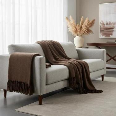 Imagem de Mantas para sofá e poltronas de Luxo - New Shop Textil, Marrom