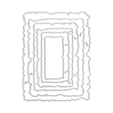 Imagem de Conjunto De Matrizes De Corte De Metal Com Pétalas Grandes E Molduras 