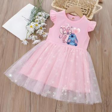 Imagem de Vestido De Princesa Tutu Com Lantejoulas Disney Lilo & Stitch Para Men