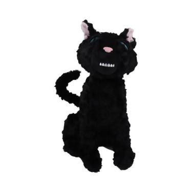 Imagem de Brinquedo De Pelúcia Gato Preto Coraline De 35cm, Alta Qualidade, Pree