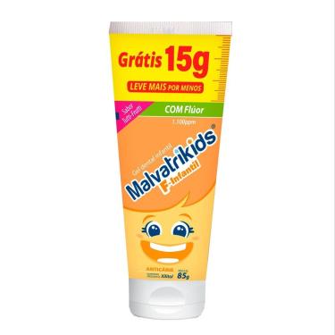 Imagem de Gel Dental Infantil Malvatrikids com Flúor Tutti Frutti 85g