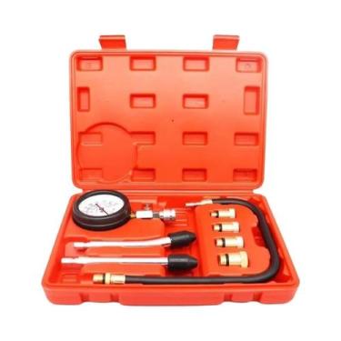 Imagem de Kit Testador De Compressão De Motor a Gasolina 0-300 PSI, Conjunto De 