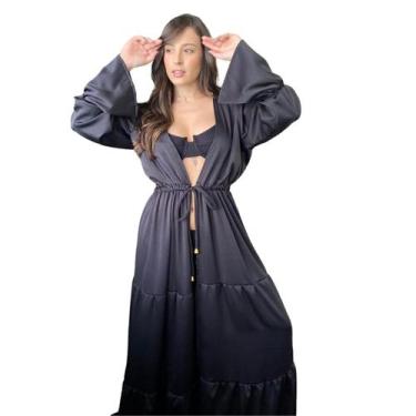 Imagem de Saída de Praia Longa Acetinada Piscina Resort  - Califórnia Brasil, Pr