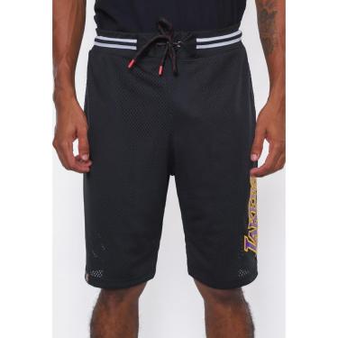 Imagem de Bermuda NBA Sintética Mesh Los Angeles Lakers Masculino-Masculino