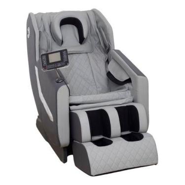 Imagem de Poltrona 3d Massagem Modo Gravidade Zero Aquecimento Cinza Bivolt - Im