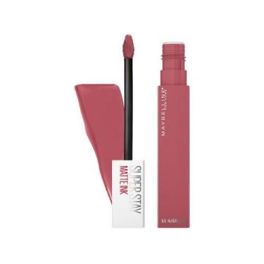 Imagem de Batom Líquido Longa Duração Maybelline SuperStay Matte Ink Pink Editio